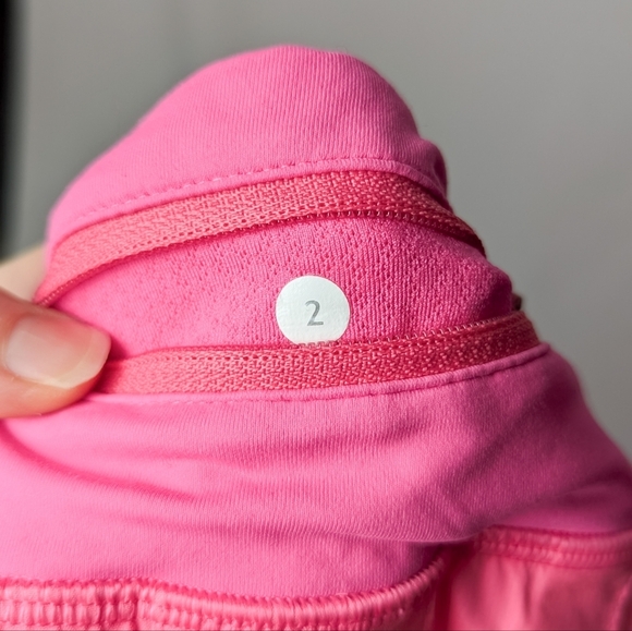 LULULEMON Pace Setter Skirt Pleated Mini Skort Pink 2 Tall - Picture 14 of 14